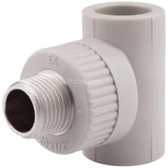 Тройник комбинированный PPR-НР D25х3/4&quot; Ekoplastik