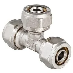 Тройник обжимной 32х16х32 VALTEC