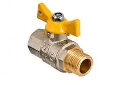 Кран шаровой газовый 3/4&quot; в-н баб. VALTEC VALGAS