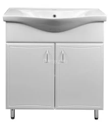 Комплект тумба Коралл-60 (600х850х460) с раковиной Basic 60 (CS00070536)
