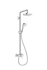 27258400 Croma Select E 180 2jet Showerpipe с однорычажным смесителем