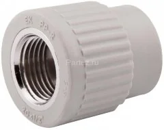 Муфта комбинированная PPR-ВР D20х1/2&quot; Ekoplastik