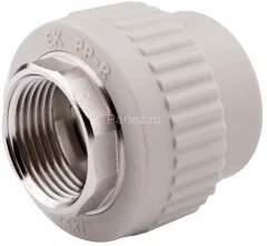Муфта комбинированная PPR-ВР D32х1&quot; Ekoplastik