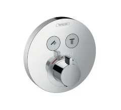 15743000 Термостат ShowerSelect S, для 2 потребителей, СМ