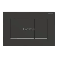 Кнопка смыва Geberit Sigma 30 NEW, черный матовый