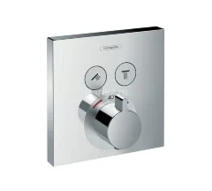 15763000 Термостат ShowerSelect с двумя запорными вентилями, СМ