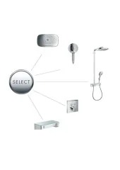 15763000 Термостат ShowerSelect с двумя запорными вентилями, СМ