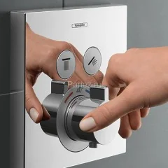 15763000 Термостат ShowerSelect с двумя запорными вентилями, СМ