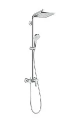 27284000 Crometta E 240 1jet Showerpipe с однорычажным смесителем