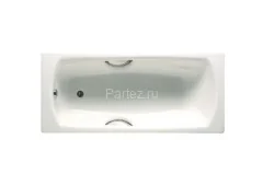 Roca SWING Стальная ванна 170х75, противоскользящее покрытие