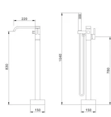 Смеситель ABBER AB8232
