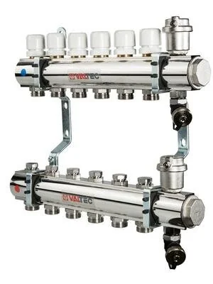 Коллекторная группа из латуни в сборе 1.1/4"х11х3/4"ЕК VALTEC