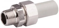 Муфта комбинированная разъемная PPR-НР D32х1&quot; Ekoplastik
