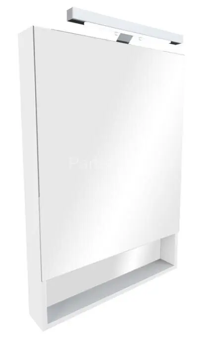 Зеркальный шкаф Roca The Gap 60см, белый (ZRU9302748)