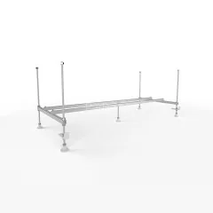 Каркас для акриловой ванны Loranto ALBERTO 1700х700, монтажный пакет