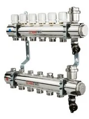 Коллекторная группа из латуни в сборе 1&quot;х4х3/4&quot;ЕК VALTEC