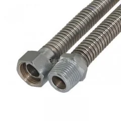 Гибкая подводка для газа сильфонная 1/2&quot; в-н  50 см
