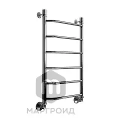 Полотенцесушитель водяной Маргроид Лесенка &quot;Вид 6&quot; без полки 80х50 (комплект), хром