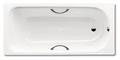 Ванна стальная Kaldewei SANIFORM PLUS STAR 180х80х41 alpine white, без ножек, с отверстиями для руче