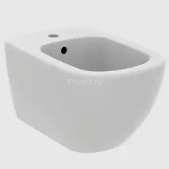 Биде подвесное Ideal Standard TESI, с отверстием под смеситель, Silk White (T3552V1)