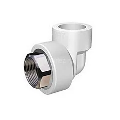 Угол комб. PPR-ВР под ключ D40х1.1/4&quot; Aquapipe