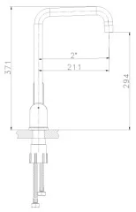 Смеситель Lemark Expert LM5073S для кухни