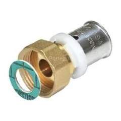 Муфта пресс с накидной гайкой 20х3/4&quot; VALTEC