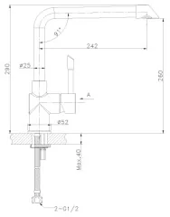 Смеситель Lemark Expert LM5074S для кухни