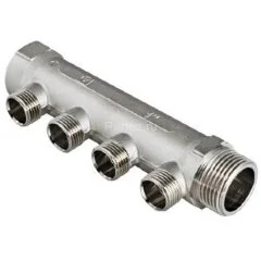 Коллектор распределительный 1&quot;х4х1/2&quot;НР VALTEC