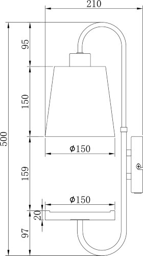 Бра Escada 582/1A
