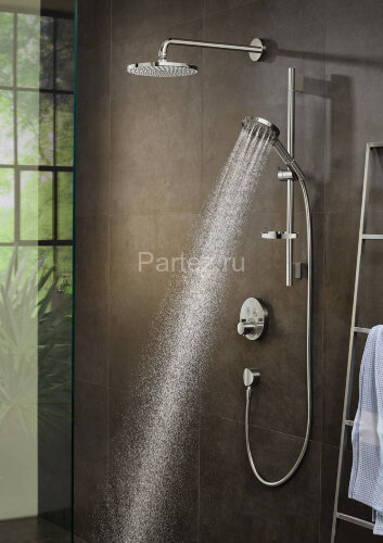 27607000 Raindance S Верхний душ 240 1jet PowderRain с держателем