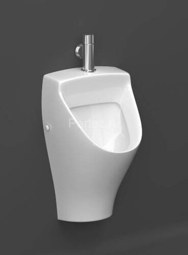 Писсуар Керамин Лаго 310х270х530 с краном, сифоном и креплением, белый (CS00087095)