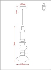 Подвесной светильник Arte Lamp A2442SP-16PB