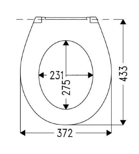 Крышка-сиденье для унитаза Haro Корадо крепление микролифт с эксцентриком, белое (532151)