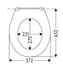 Крышка-сиденье для унитаза Haro Корадо крепление микролифт с эксцентриком, белое (532151)