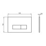 Кнопка смыва Ideal Standard OLEAS™ M2, хром (R0121AA)
