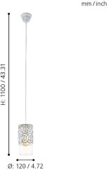 Подвесной светильник Eglo 49202