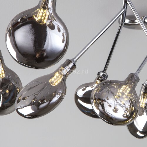 Потолочная люстра Bogate's 556 хром / дымчатый