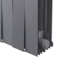 Биметаллический радиатор Royal Thermo PianoForte  500/100-4 (Silver Satin)