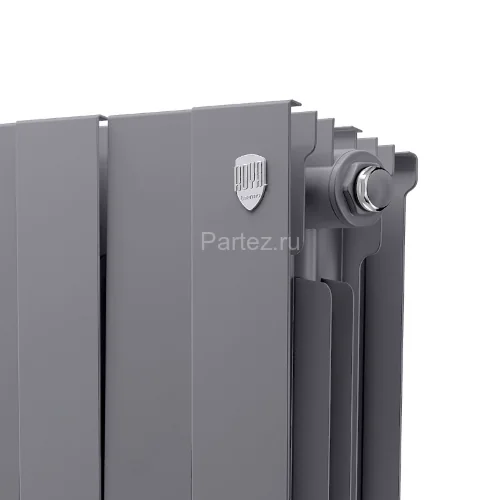 Биметаллический радиатор Royal Thermo PianoForte  500/100-4 (Silver Satin)