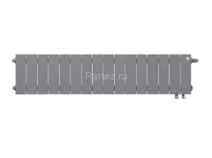 Радиатор Royal Thermo PianoForte 200 /Silver Satin - 16 секц. VDR
