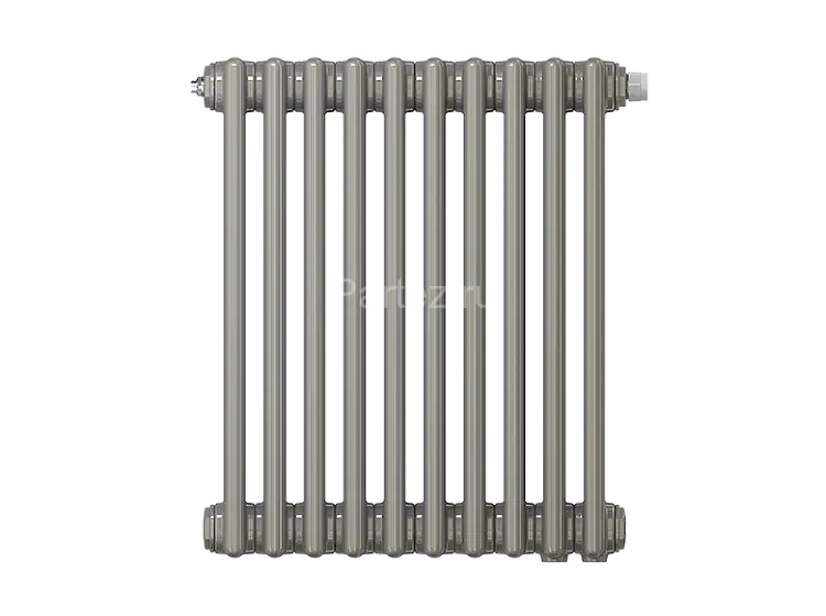 Радиатор трубчатый Zehnder Charleston Retrofit 3057, 10 сек.1/2 ниж.подк. 0325 TL (кроншт.в компл)