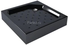 Душевой поддон Метакам Universal Black N 900х900 квадрат, акриловый, черный (CS00081552)