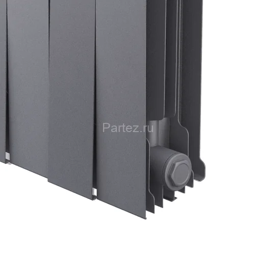 Биметаллический радиатор Royal Thermo PianoForte  500/100-10 (Silver Satin)