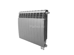 Радиатор Royal Thermo BiLiner 500 /Silver Satin VR - 10 секц.
