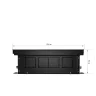 Конвектор внутрипольный Royal Thermo ATRIUM-90/250/1600-DG-U-BL