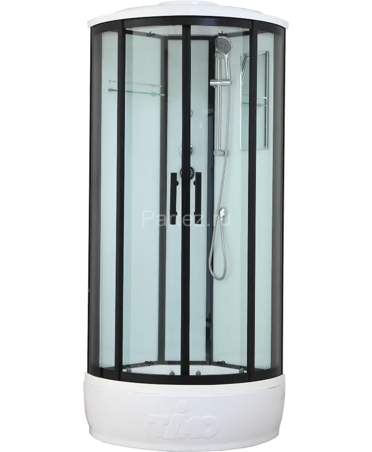Timo Standart T-6680 Black душевая кабина (80*80*220), шт