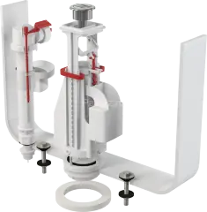 Сливной клапан Alca Plast, с двойной кнопкой, хром (SA08AS 1/2" CHROM)
