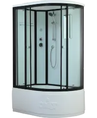 Timo Standart T-6620 Black L душевая кабина (120*85*220), шт