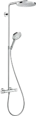 27633000 Raindance Select S Showerpipe 240 1 jet with PowderRain